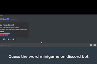 create a custom discord bot with python