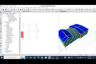 design your structure of concrete,steel and wood