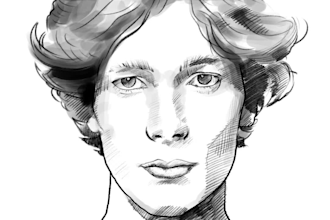 draw portrait face pencil sketch from your picture
