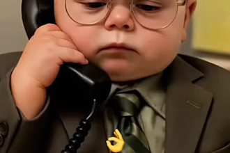 do ai baby podcast ai reels video baby tiktok podcast ai taking baby video