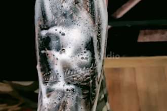 be editing your tattoo video process for tiktok and reels