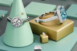 ai 3d jewelry animation, 3d jewelry rendering, 3d jewelry cad design, 3d jewelry