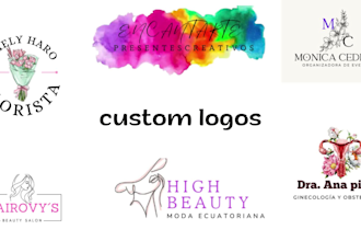unique and personalized logo designs for your brand or event
