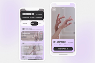build a dance studio app, dance classes app, dance app