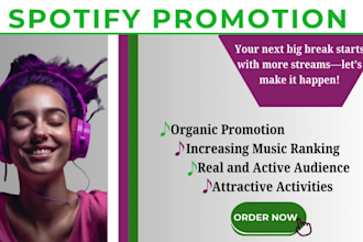 boost your track with viral organic spotify promotion and playlist curators