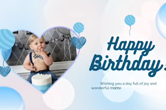 do create an awesome memorial slideshow in 24 hours