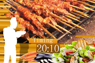 create food promotion or restaurant promo video
