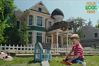 do this funny home roof bad day short video promo in 12 hrs