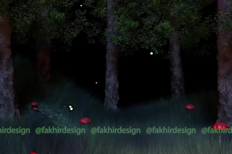 create 3d videos for you on blender