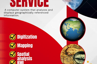 do digitization, mapping, spatial analysis of geographic data, kml,