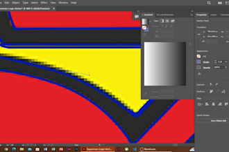 recreate your logo or image in vector, manual convert to vector files
