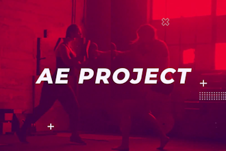 create a stunning sports promo trailer or any other video animation