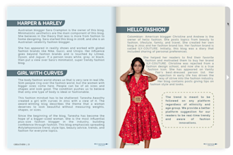 design modern magazines, catalogs or newsletters