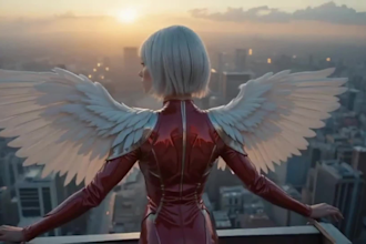 create a cinematic stunning ai music video sync to song with music beat