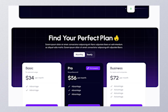 create professional website design in figma for your business