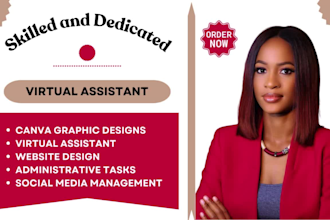 be swift canva graphics designer personal virtual assistant notion automation