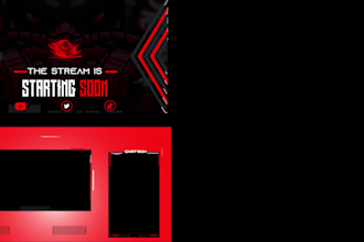 craft professional twitch logo static and animated overlay
