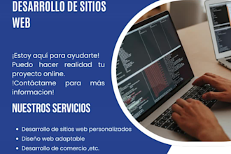 create a stunning website for you