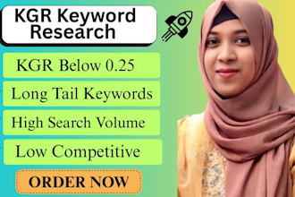 do kgr keyword research that will rank fast