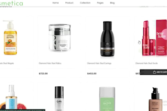 jewelery store, shopify clothing store, shopify website, dropshipping web scrap