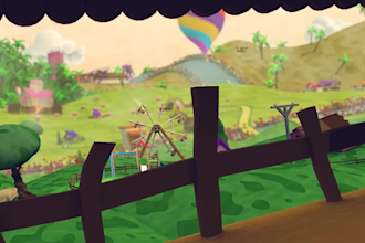 create cg environment and rendering
