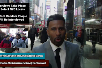 do a NYC street interview