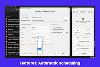 provide filoarchy, a powerful windows app to organize your file