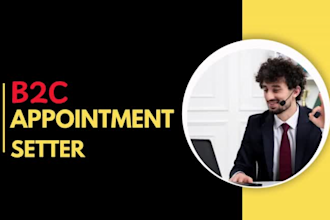 be your appointment setter cold caller and schedule maker