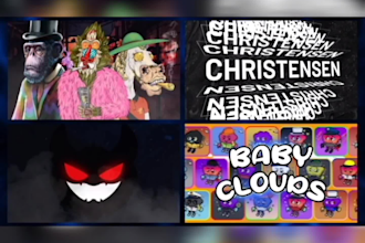 create animated discord banner, logo, headers