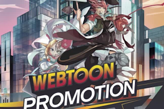 do wattpad webtoon webnovel manga promotion organically