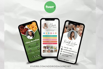 design a smart card and mobile digital business card in 24 hours