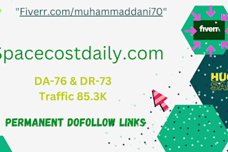do seo guest post with dofollow high quality backlinks on high traffic website