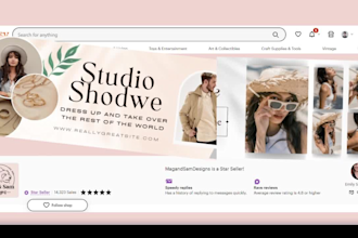 design redbubble etsy teepublic storefront banner