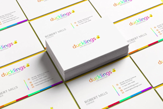 design professional business card, stationery and letterhead