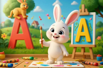 create engaging 2d kids animation, 3d kids earning animation video for you