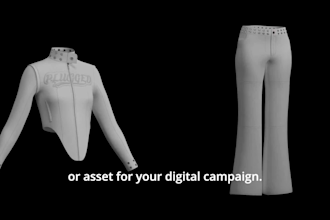 design metaverse garment on clo3d,marvelous designer