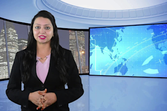 be a breaking news english and hindi spokesperson