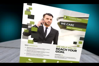 design custom business flyer