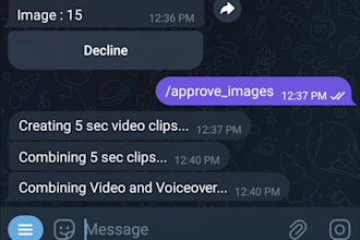 create n8n workflow to automate video generation