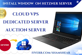 install windows on hetzner server