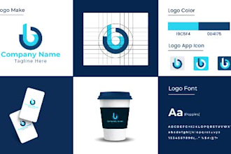 brand style guide, brand kit,and logo design