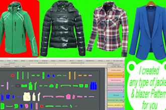 make digital PDF sewing pattern for clothing