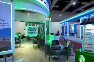 3d exhibition stand trade show booth backdrop posm kiosk tent stall event stand