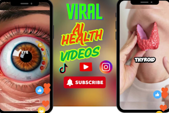 create viral ai health videos ai health supplements videos youtube tiktok reels