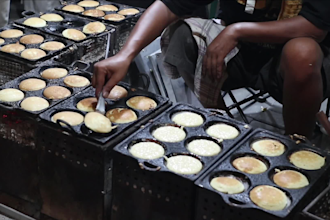 record indonesian street food video or tourist attractions video in yogyakarta