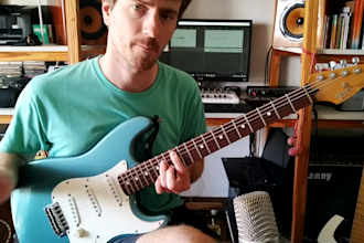 record rhythm and soloist guitar on your pop song