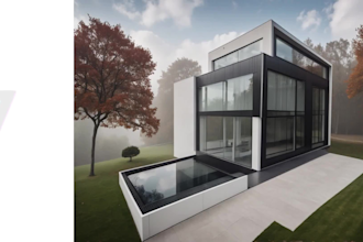 create stunning ai architecture interior and exterior design, virtual staging
