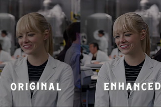 enhance,improve and upscale your low quality videos to 4k