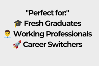 write a professional ats friendly CV or resume