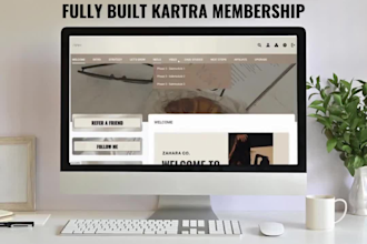 design german kartra landing page, kartra sales funnel, online course website